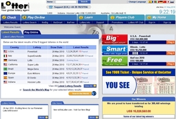 Buy lottery and lotto tickets online using theLotter services.