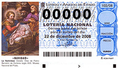 Spain El Gordo Christmas Lottery 2008