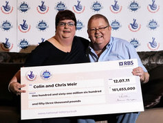 euromillions winners colin and chris weir