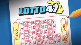 Michigan Classic 47 Lotto empty coupon playslip